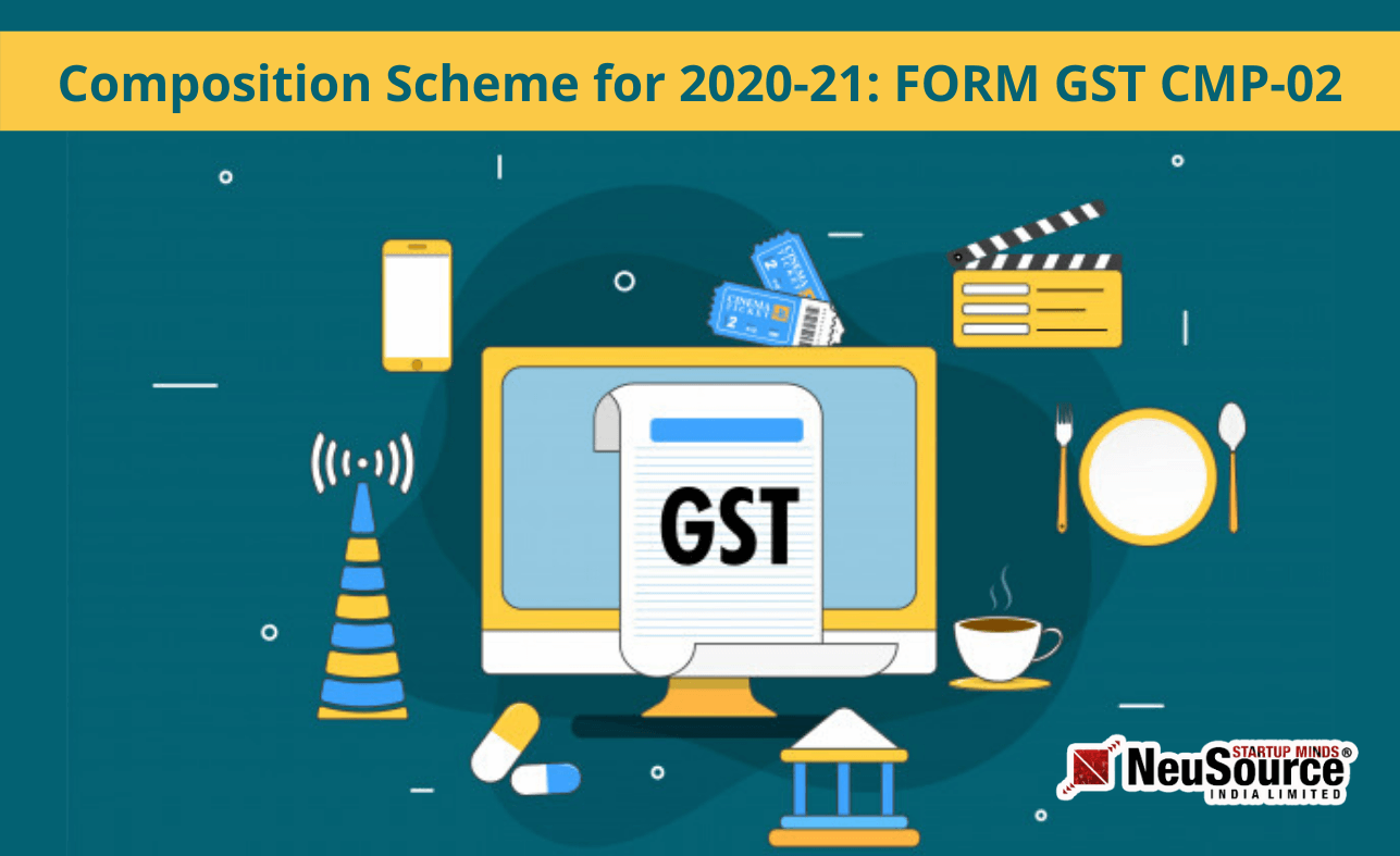GST composition scheme for 2020 21 by filing FORM