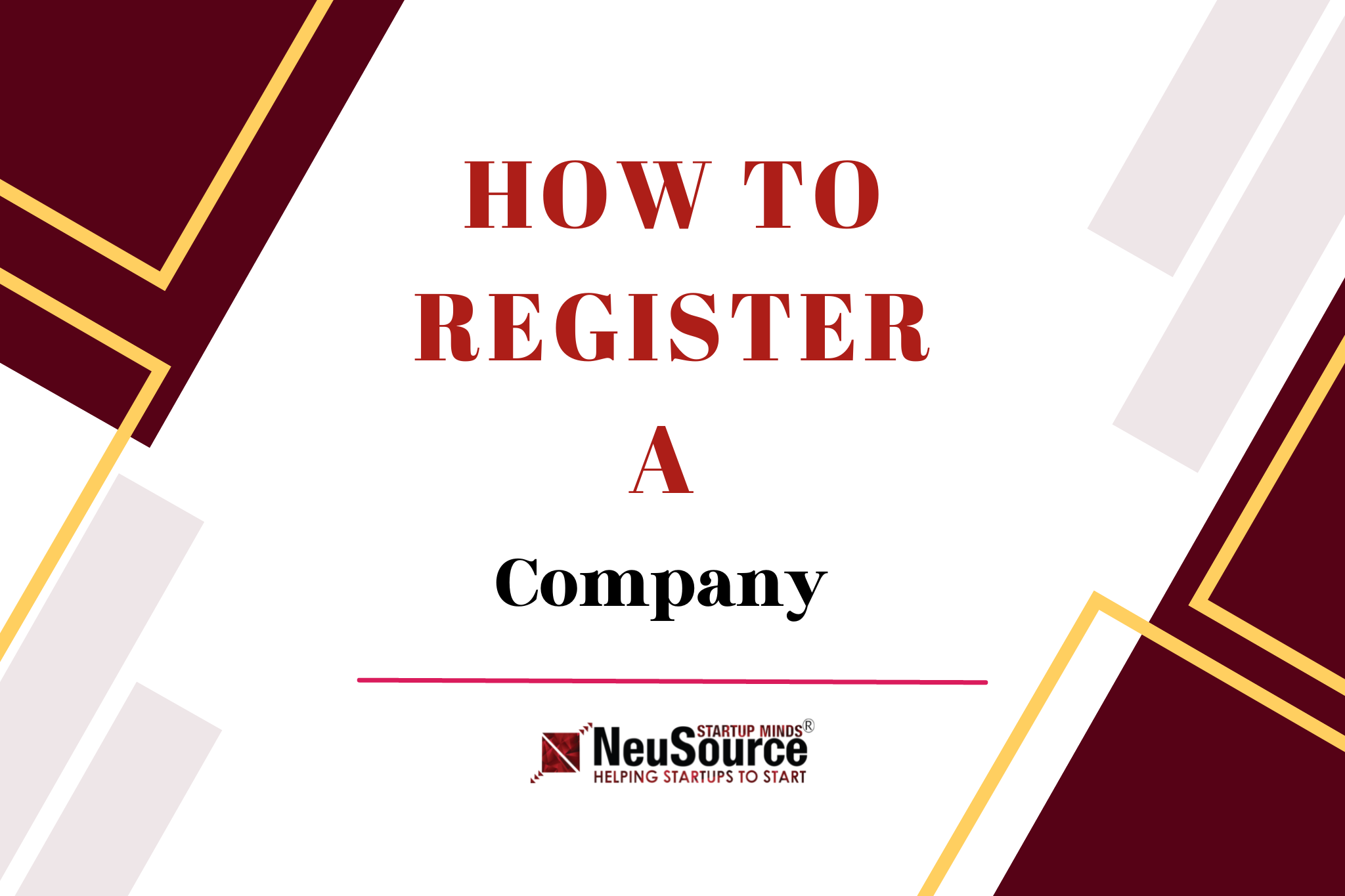 How to Register A Company