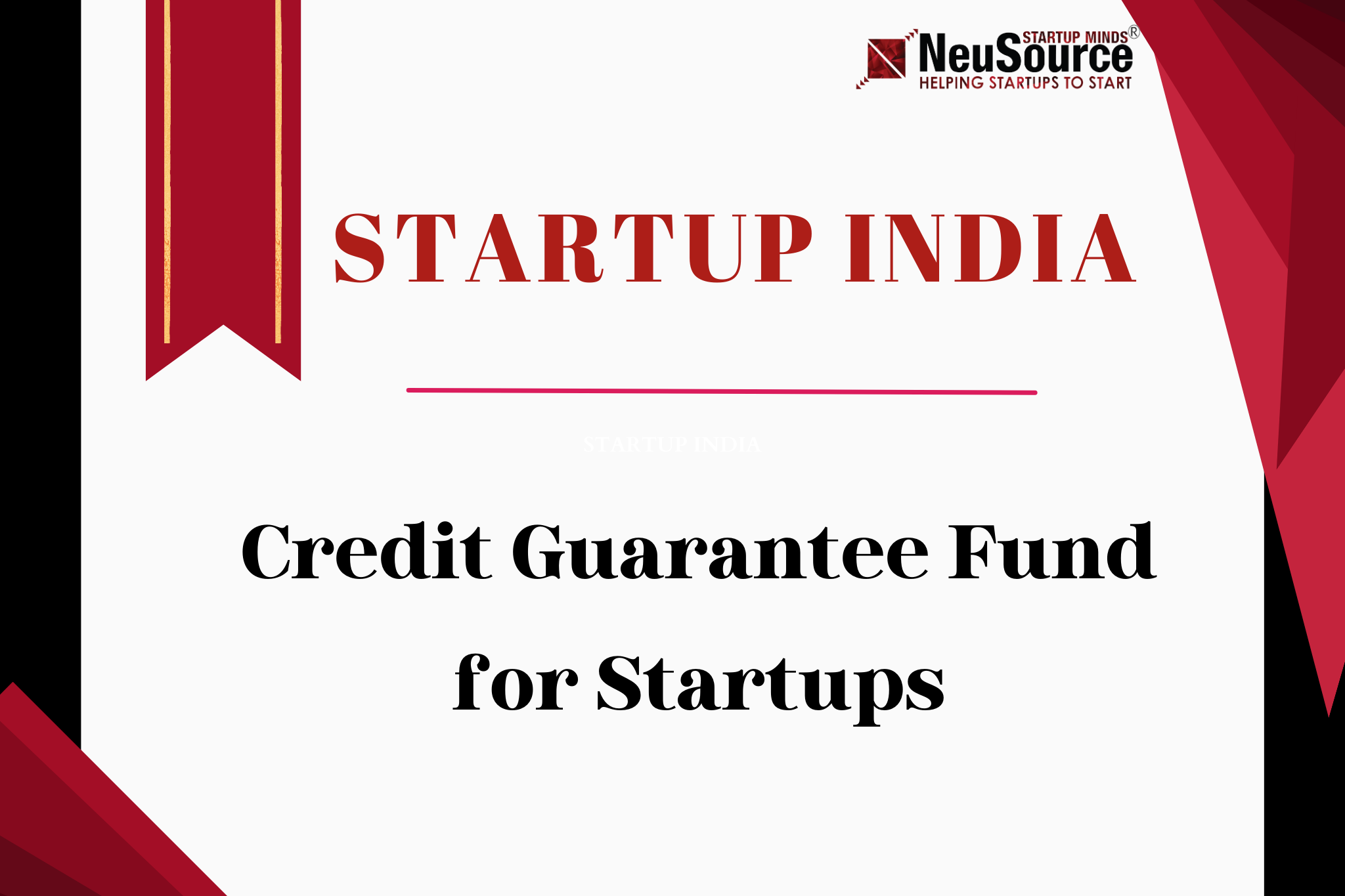 Credit Guarantee Fund for Startups