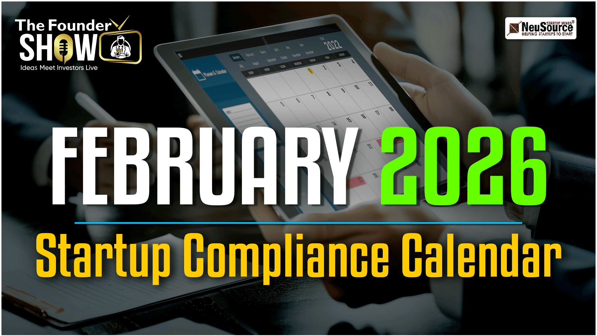 February 2026 Compliance Calendar: GST, TDS, PF & ESI Due Dates in India