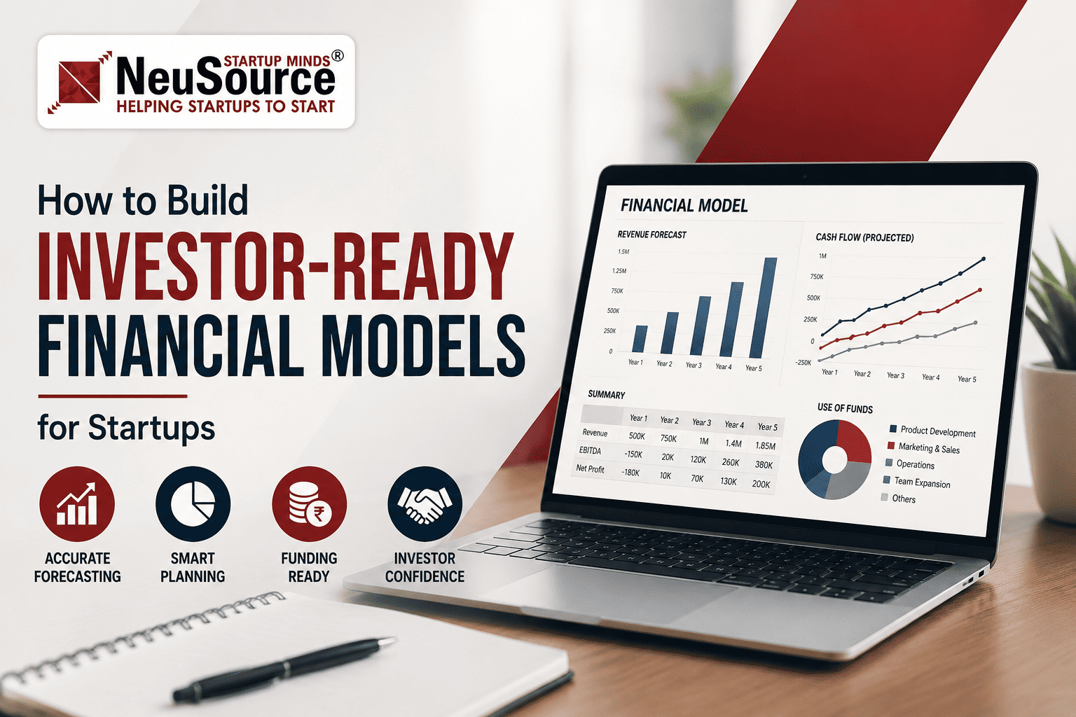 How to Build Investor-Ready Financial Models for Startups – NeuSource Startup Guide 2026