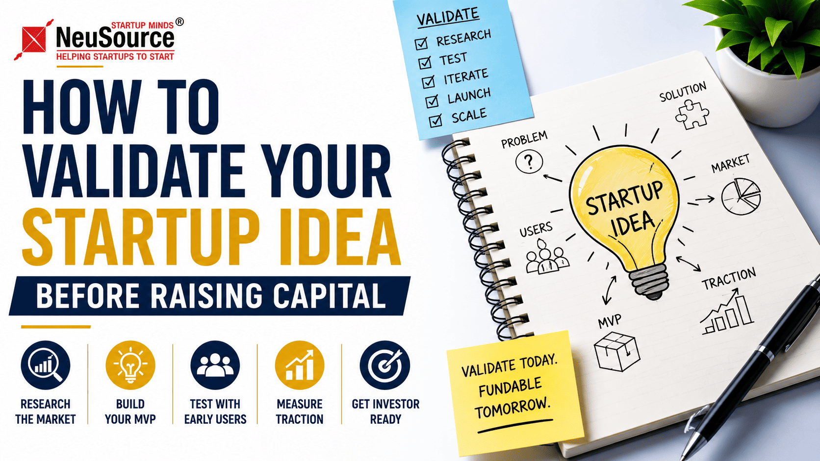How to Validate Your Startup Idea Before Raising Capital – 2026 Guide
