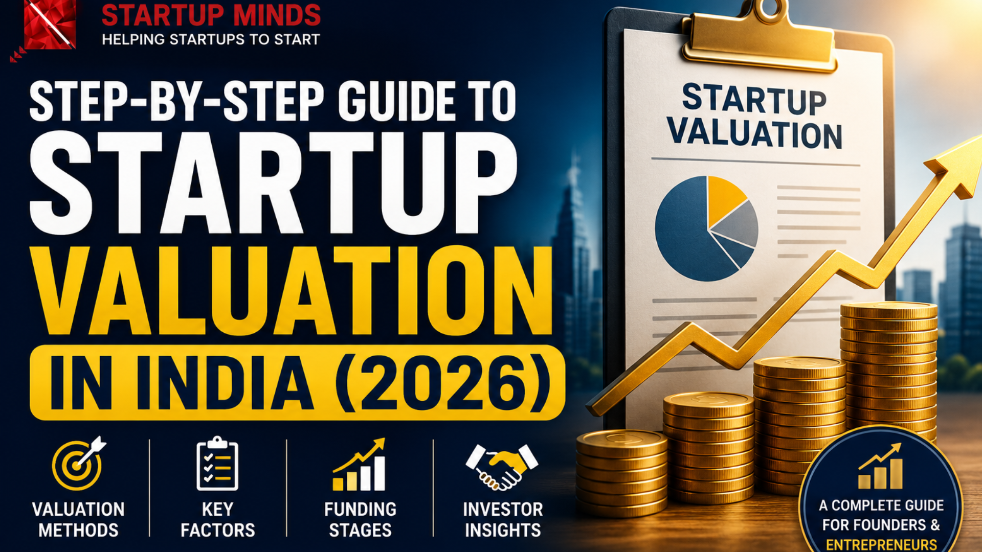 Step-by-Step Guide to Startup Valuation in India (2026)