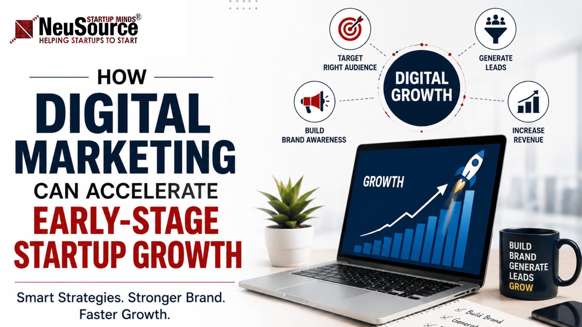 How Digital Marketing Can Accelerate Early-Stage Startup Growth (2026 Guide)
