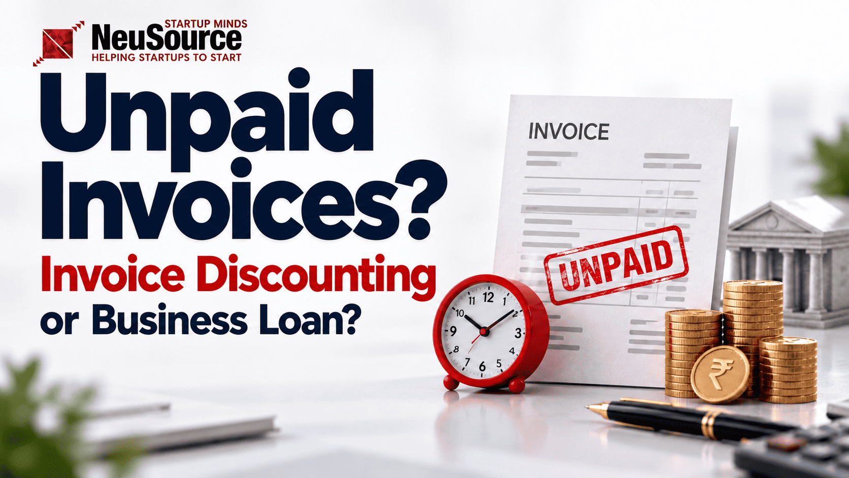Invoice Discounting vs. Working Capital Loans: Which Is Better for Unpaid Invoices?